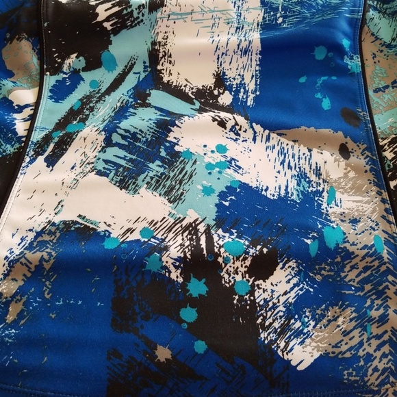 Xersion Blue Workout Top - Picture 5 of 5